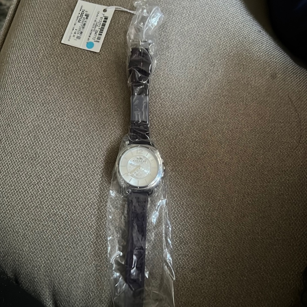Brand New Purple Coach Watch